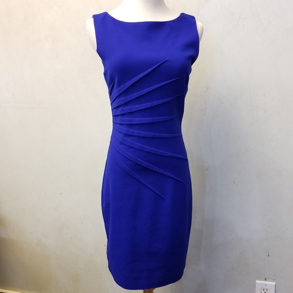 Cache Dresses & Skirts - Cache royal blue dress ((F5-8)